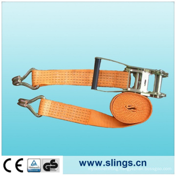 Load Restriant Lashing and Lifting Ratchet Tie Down Strap (SLNSJQ04)